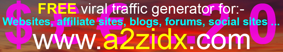Free viral traffic generator Version 2.0  Free viral marketing system - Template